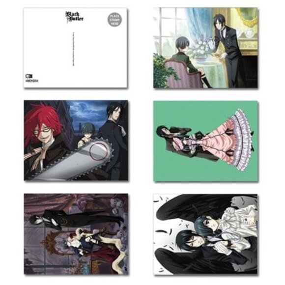 Black butler postcard set - Picture 4 of 4